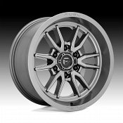 Fuel Clash 6 D789 Matte Anthracite Custom Truck Wheels